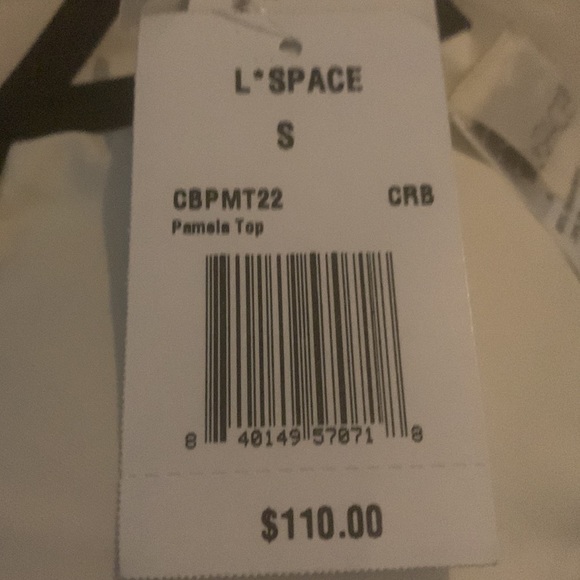 (1723) L*Space Color-Block Pamela Top Size S NWT - Picture 4 of 4